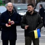 Зеленский и Шольц почтили память павших героев на Майдане Незалежности