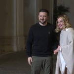 Зеленский в Италии встретился с Мэлони