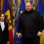 Стефанчук и Санду обсудили усиление межпарламентского сотрудничества и санкций против РФ