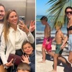 Жена Решетника раскрыла, куда прилетела с детьми после проблем на границе: “Другая сторона мира”