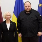 Стефанчук обсудил со спикером парламента Латвии усиление давления на Россию