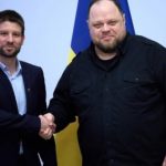 Стефанчук встретился с депутатами и лидером оппозиции Словакии