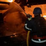 В Киеве из-за падения обломков БпЛА вспыхнул пожар в Соломенском районе – КГГА