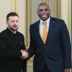 Зеленский провел встречу с главой МИД Британии Ламми