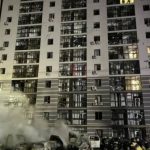 В Сумах “Шахед” попал в автостоянку в жилом квартале