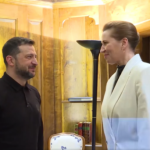 Зеленский и Дания премьер -министр обсуждали в Мюнхенской оппозиции российскому тенистую флоте