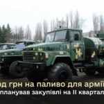 7,7 млрд грн на паливо для армії: ДОТ розпланував закупівлі на ІІ квартал