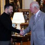 Встреча Зеленского и Карла III длилась около часа