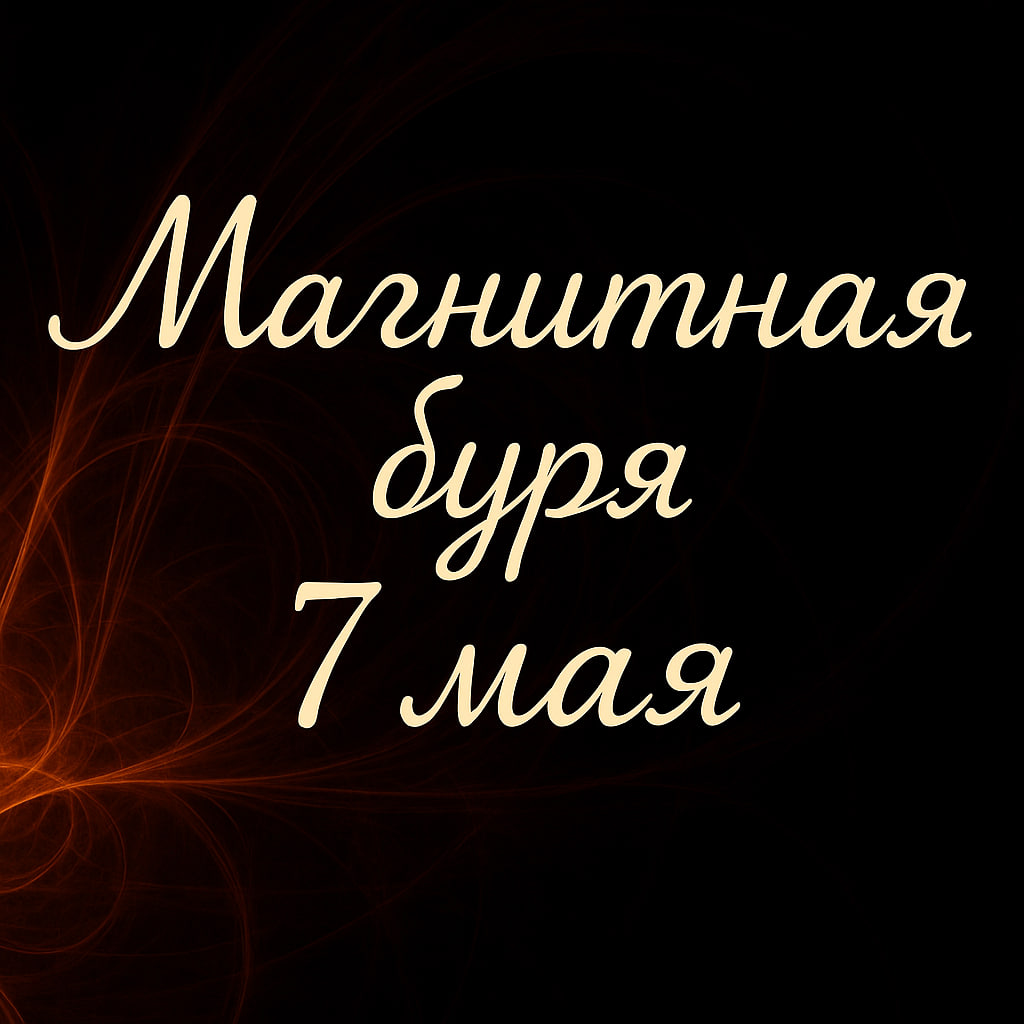 Магнитная буря 7 мая