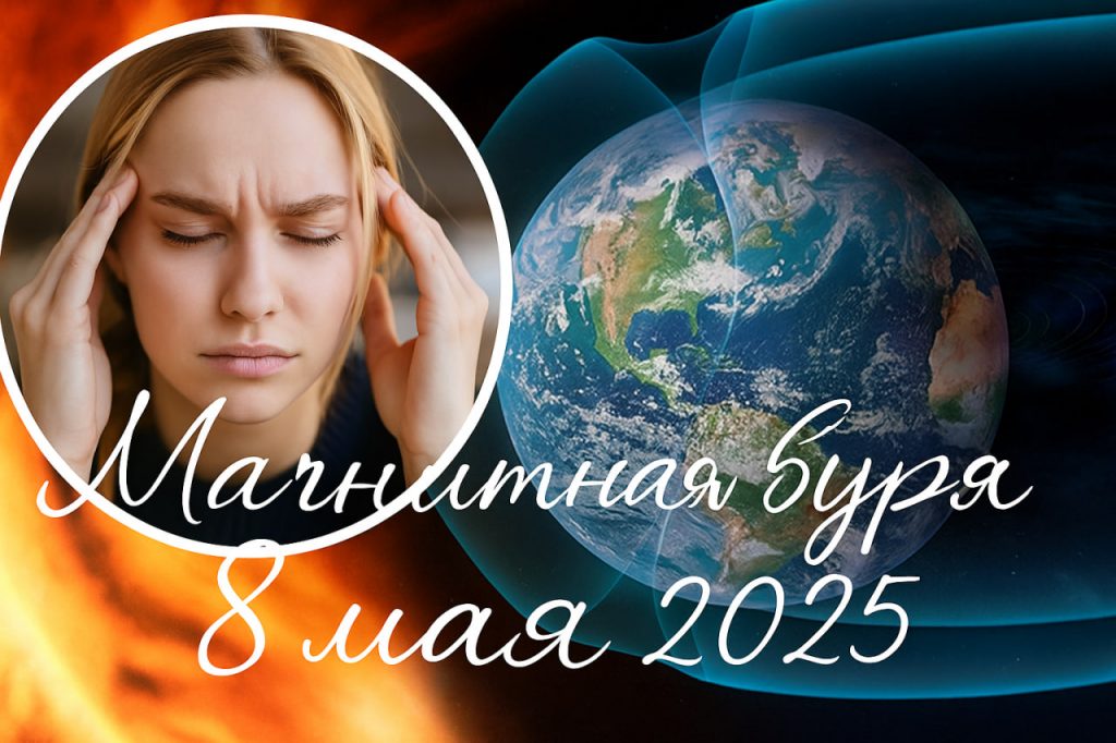Магнитная буря 8 мая 2025