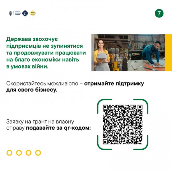 Грант на власну справу до 500 000 грн: уряд розширив підтримку для прифронтових регіонів