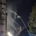 Пожар в Нотр-Даме частично погасили