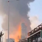 В Китае произошёл взрыв на химическом заводе