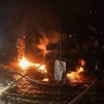 Массированная воздушная атака на Киевскую область: повреждены дома, горят машины