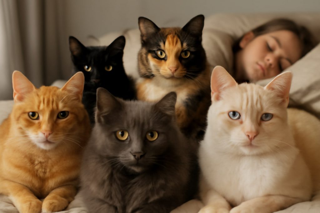 К чему снятся коты
