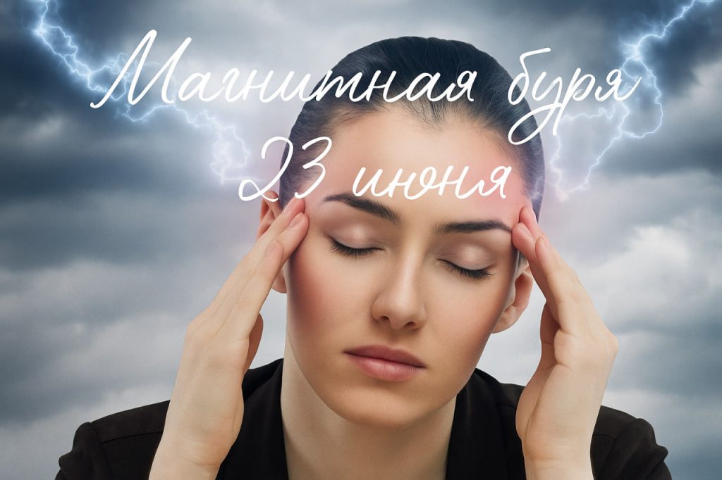 Что принесет магнитная буря 23 июня