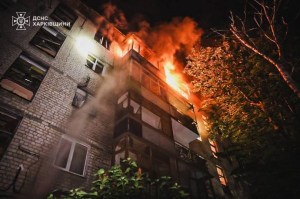 Россия атаковала Харьков "Шахедами": двое погибших, 54 раненых, среди них 8 детей