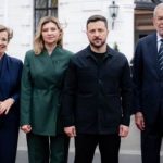 Зеленский начал визит в Австрию