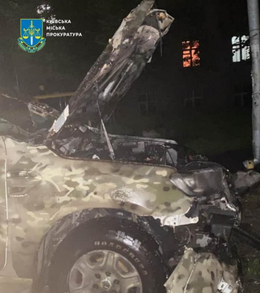 Герою Украины в День рождения в Киеве сожгли авто – подозреваемого задержали
