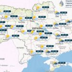 В понедельник в некоторых областях ожидаются дожди и грозы