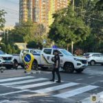 В столице после атаки на некоторых улицах перекрыли движение