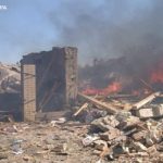 Россияне атаковали Боровую КАБами: один погибший, двое раненых, бушевали пожары