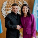 Зеленский о встрече с Бербок: Обсудили приоритеты Украины на 80-й сессии Генассамблеи ООН